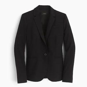 J.Crew 1035 wool blazer black label